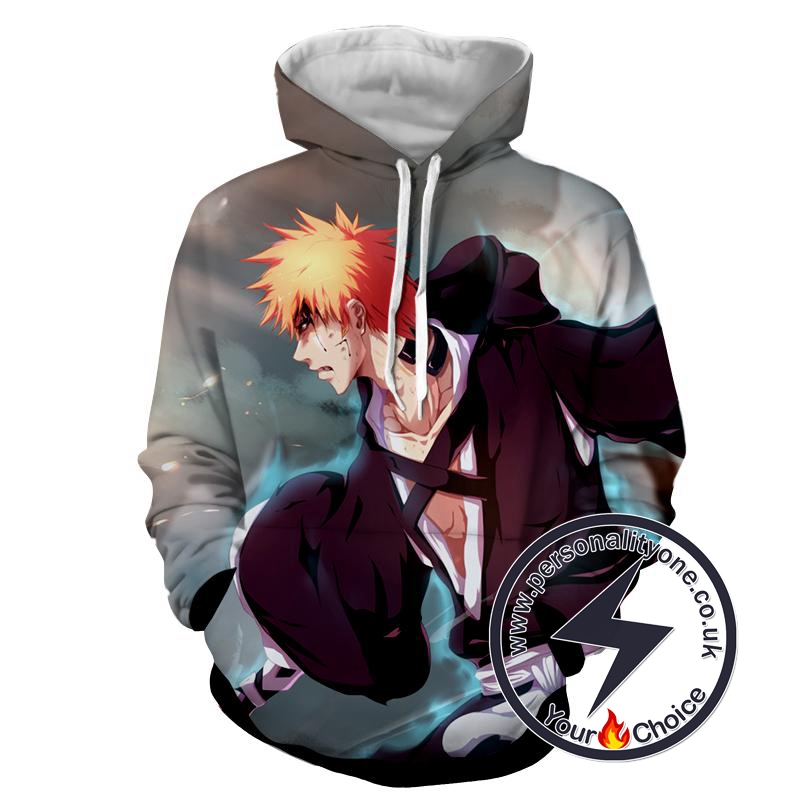 ichigo kurosaki - Bleach 3D - Bleach Hoodies